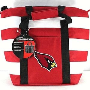 Arizona Cardinals NFL  Insulated Tote Red/White Te